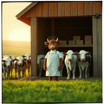 Dari Kardus ke Susu Segar