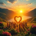 Cùng nhau vuot qua khó khan