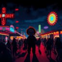 Chucky y la estrella en Myrtle Beach