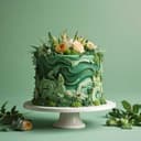 Spinach Cake Delight