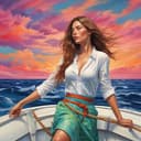 Juttas Mutter im Sturm