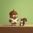 Meine Mama ist wegen der Haselnuss krank