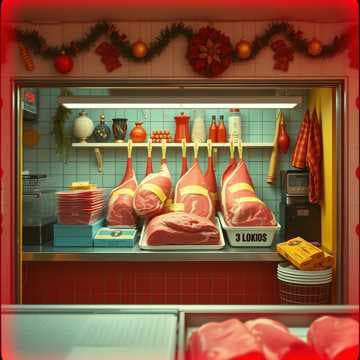 Party in der Metzgerei