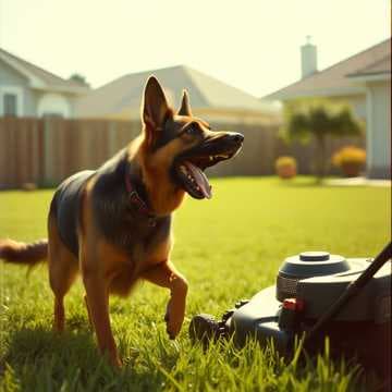 Jax and Lawnmower