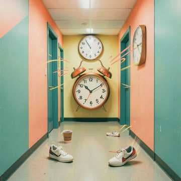 Полина опять опоздала