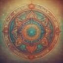 La danza de la vida. Autor: A. A. Mc. V