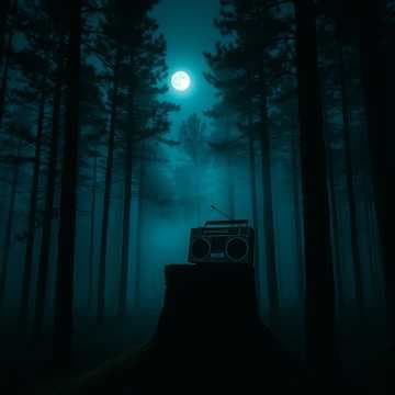 Midnight Hush of the Pines