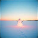 melting snowman jojnagwoo