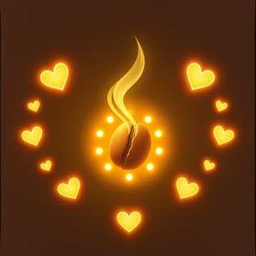 Boaba neagra de cafea