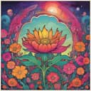 Mamá te miro en el cielo 