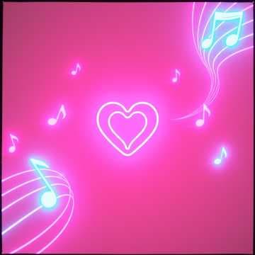 Neon Hearts