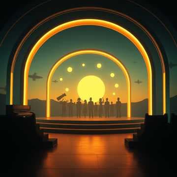 على مسرح الأحلام