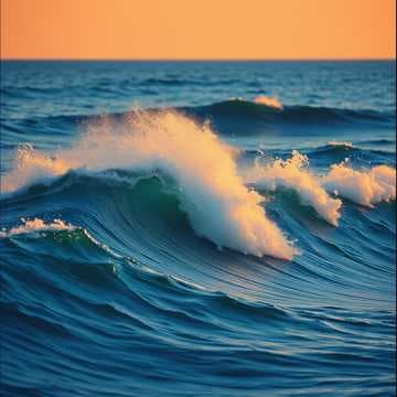 Dive in the ocean