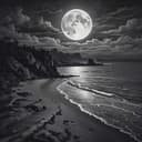 In the quiet of the night, 