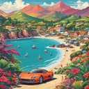 Island Tour with Lightning McQueen