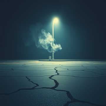 Shattered Neon Dreams
