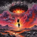 Parachutes of Many Troops