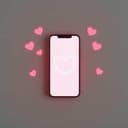 Corações que se Acenderam no Celular