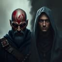 Bloody killer guy VS Luke