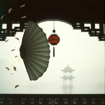 折扇一合不再见