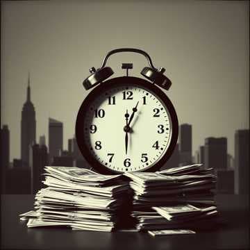 Penat kerja, Gaji lambat masuk