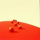 Die Mudda schält die Äpfel