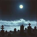  o oceano e o cemitério τον ωκεανό και το νεκροταφείο