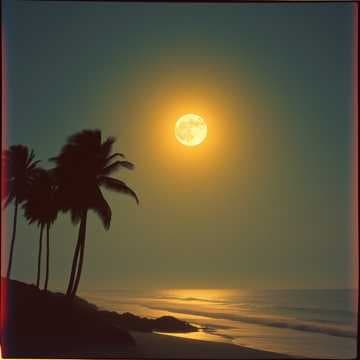 Moonlight on Zanzibar