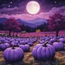 Halloween purple 