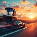 Stoere snelweg Verkeersinspecteur