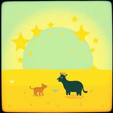 Moon, Stars, and Sun