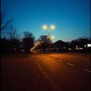 Shadows in Neon Skies