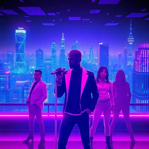 Neon Echoes (Miku x Blackpink)