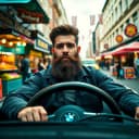 Hairy Mustafa in London