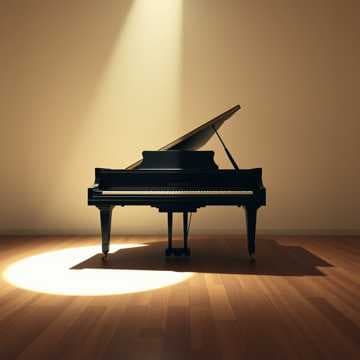 Midnight Whispering Keys