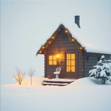 Snowflakes and Mistletoe