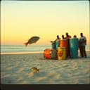 Two Fish and the Folk on the Beach