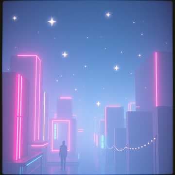 Dancing in the Neon Lights