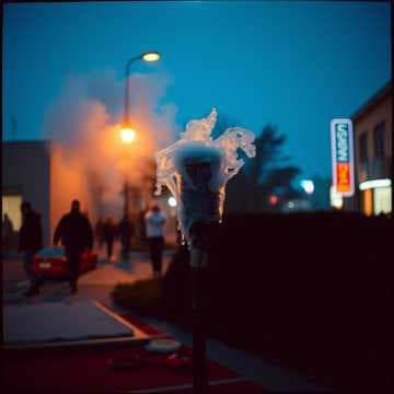 غناية سقالية مجمّدة حامية