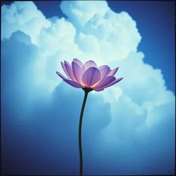 Flor de cristal 