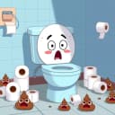 I farted in a poopy almost slipped out