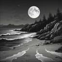 In the quiet of the night, 