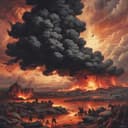 Parachutes of Many Troops