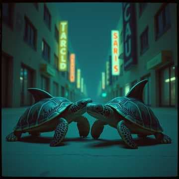 Turtle Shells vs Shark Fins