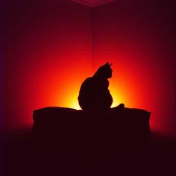 Minouche la chatte aigrie