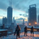 A day in the frozen ice