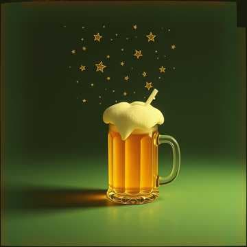 Michel et sa bière Markloff