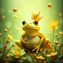 Enchanted Frog Turned Prince