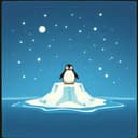 Floating Snow and Icebergs Bliss