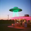 Alien Lights in the Night